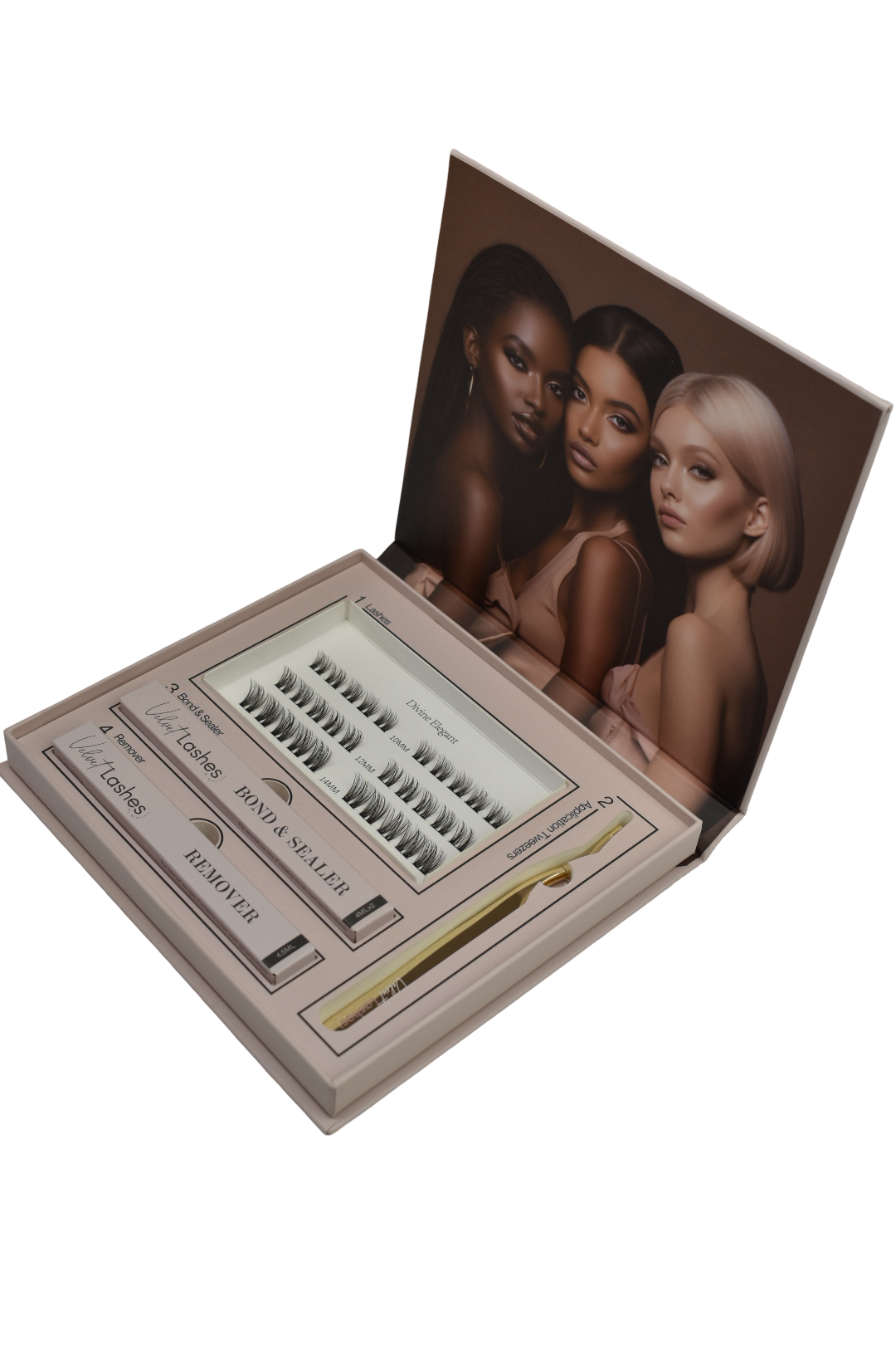 Start voor wimpers thuis DIY van Babe and bubbly